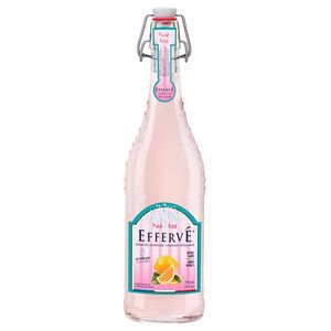 Água com Gás Saborizada de Limonada Rosa Effervé 750ml
