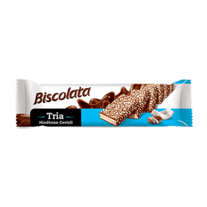 Biscoito Wafer Chocolate com Coco Tria Biscolata 100g