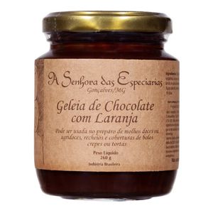 Geleia de Chocolate com Laranja Senhora das Especiarias 260g