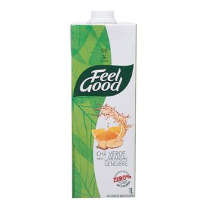 Chá verde sabor laranja e gengibre Feel Good 1L