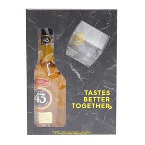 Licor Espanhol Diego Zamora 43 + 1 Copo 700ml