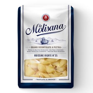 Macarrão Abissine Rigate La Molisana 500g