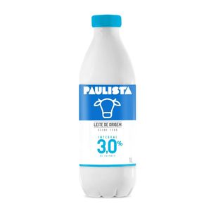 Leite Integral 3,0% de Gordura Paulista 1L