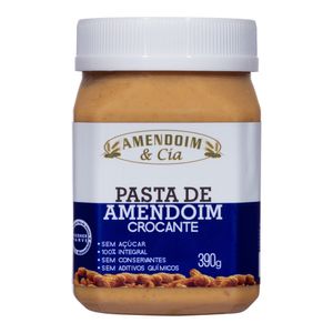 Creme de Amendoim Crocante Amendoim & Cía 390g