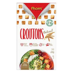 Crouton Natural com Grãos Fhom 100g
