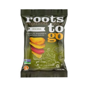 Snack de Mandioca e Batata Doce Original Roots To Go 100g