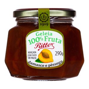 Geleia Ritter Damasco Com Pêssego 290g