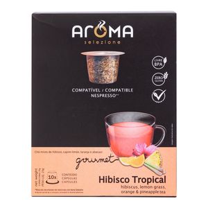 Chá Hibisco Tropical Aroma Cápsulas 25g