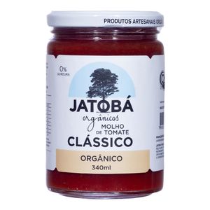 Molho de Tomate Clássico Orgânico Jatobá 340ml