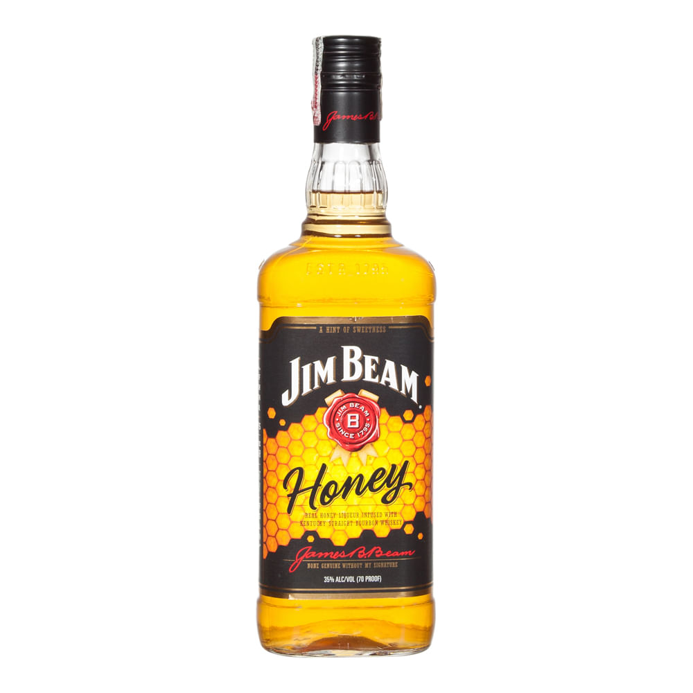 Licor de Whiskey Jim Beam Honey 1l - Casa Santa Luzia