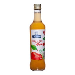 Vinagre de Maçã Sem Conservantes Castelo 500ml