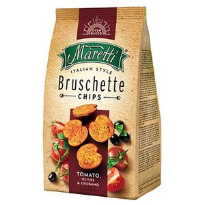 Snack de Tomate, Azeitona e Orégano Maretti 85g