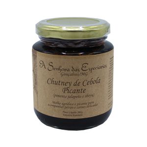 Chutney de Cebola Picante Senhora das Especiarias 260g