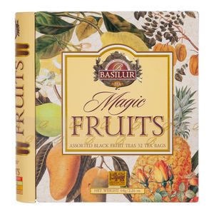 Chá Preto Coleção Magic Fruits Livro Basilur 64g