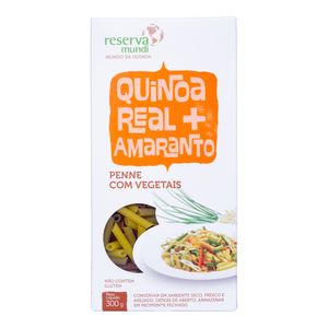 Macarrão Quinoa Amaranto Penne Com Vegetais 300g