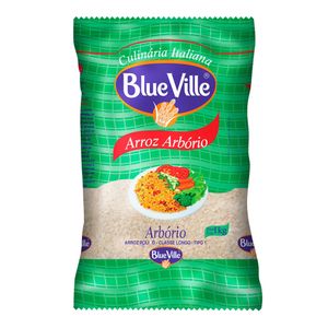 Arroz Arbório para Risoto Blue Ville 1kg