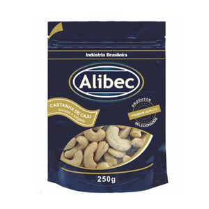 Castanha de Caju Torrada e Salgada Alibec 250g