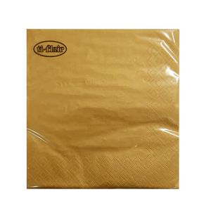 Guardanapo de Papel Dourado 33x33cm