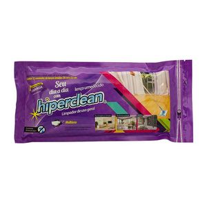 Lenço Umedecido Limpeza de Uso Geral Hiperclean 12 Unidades