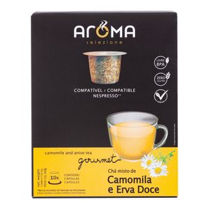 Chá Camomila Com Erva Doce Aroma Cápsulas 25g