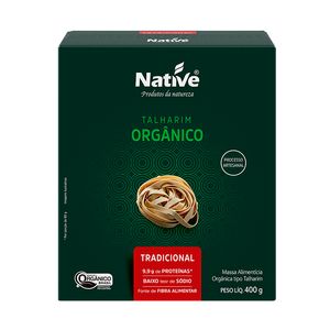 Macarrão Talharim Orgânico Tradicional Native 400g