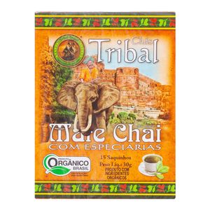 Chá de Erva Mate Chai Orgânica com Especiarias Tribal 30g