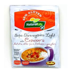 Sopa  Termogênica Ligth Batata Com Alho Poró Sem Glúten NaturalLife 20g