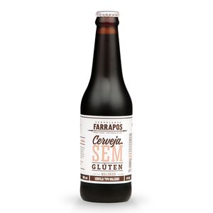 Cerveja Farrapos Sem Glúten Malzbier 330ml