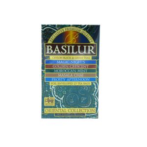 Chá Preto e Verde Oriental Col Basilur 47,5g