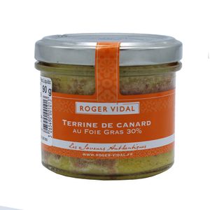 Patê de Pato com Foie Gras Roger Vidal 90g