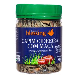 Chá Orgânico de Capim Cidreira com Maçã Blessing 20g