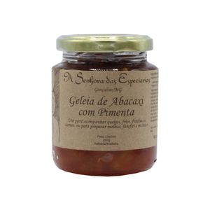 Geleia de Abacaxi com Pimenta Senhora das Especiarias 260g