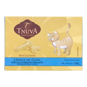 Chocolate Branco Tnuva Língua de Gato 100g