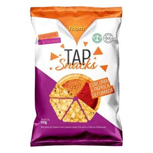 Tap Snack de Cúrcuma e Páprica Defumada Fhom 25g