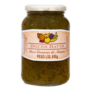 Doce Cremoso de Mamão Doces David 650g