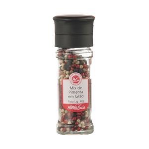 Mix de pimenta em grão Santa Luzia 40g