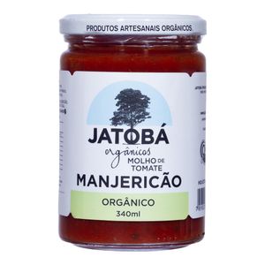 Molho de Tomate com Manjericão Orgânico Jatobá 340ml