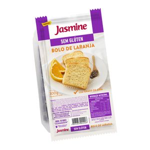 Bolo Sem Glúten Laranja E Chia Jasmine 300g