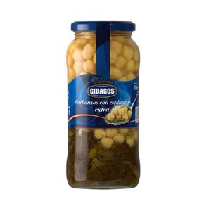 Grão de Bico com Espinafre Cidacos 570g