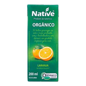 Suco de Laranja Orgânico Native 200ml