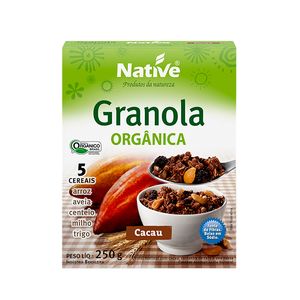 Granola Orgânica Native Sabor Cacau 250g