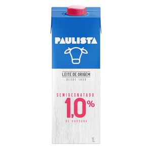 Leite SemiDesnatado Paulista 1L