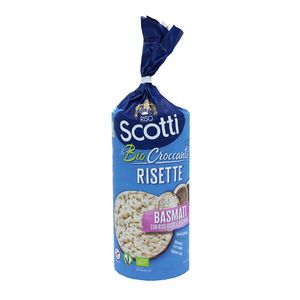 Biscoito de Arroz Basmati Scotti 120g