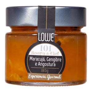 Geleia Lowe Maracujá Com Gengibre 180g