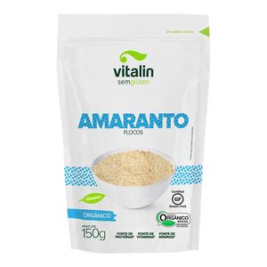 Amaranto Orgânico em Flocos Vitalin 150g