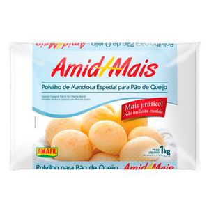 Mistura de Pão de Queijo com AmidMais Amafil 1kg