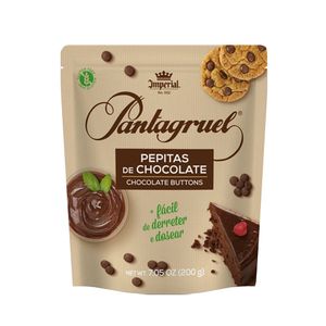 Chocolate em Pastilhas 43% Cacau para Culinária Pantagruel 200g