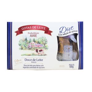 Doce de Leite Pingo Sem Açúcar Avaré 100g