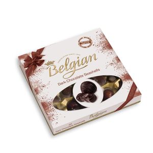 Bombons Dark Chocolate Seashells The Belgian 250g