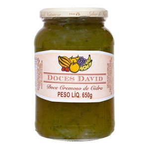 Doce Cremoso de Cidra Doces David 650g